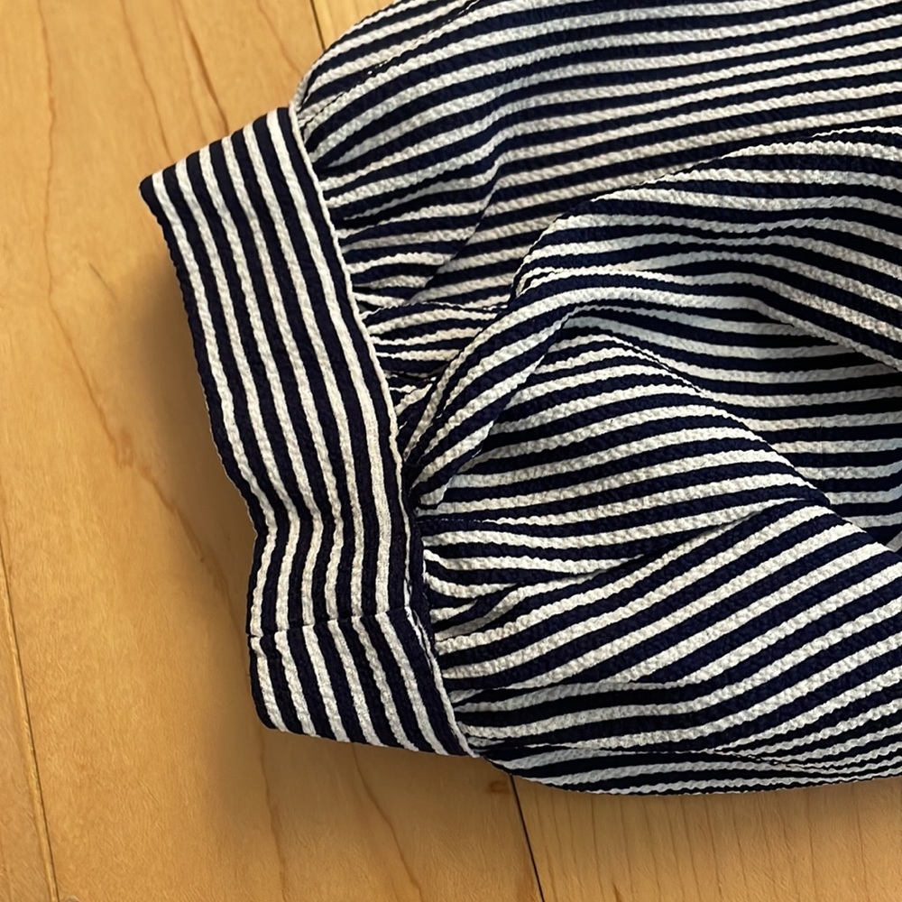 Francesca’s Faith & Joy striped blouse size medium - Picture 8 of 8